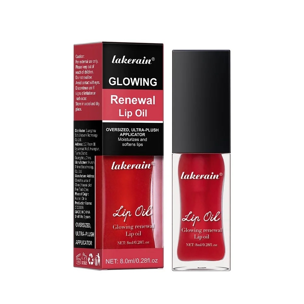 Glowing Renewal Lip Oil in CORAL by Lakerain